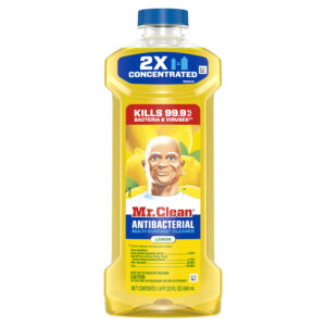 Mr.Clean Antibacterial Liquids 23 oz, Lemon, 680 Ml