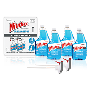 Windex Commercial Glass Cleaner   Blue, 32 fl oz
