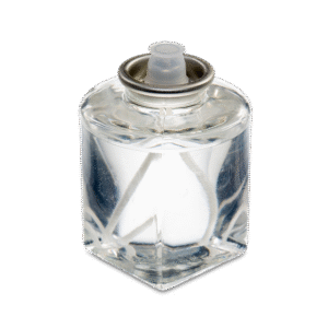 LeoLight 35 Hour LiquidLight Clear Oil Candles , Square Bottom