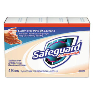 Safeguard Deodorant Bar Soap 4 oz Beige