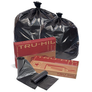 33x39 Super Heavy Black 1.4 mil TRU-MIL liner