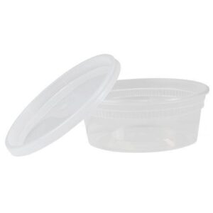 8oz Deli Container Combo Pack