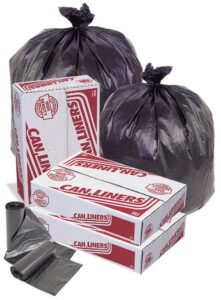43x48 22 mic Black Hi-D Coreless Can Liner