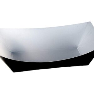 3lb Black Food Tray