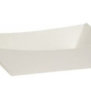 5# Food Tray White