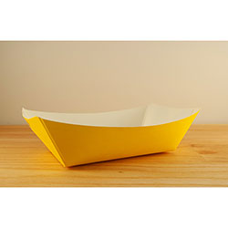 3lb Yellow Food Tray