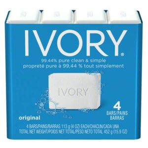 Ivory Bar Soap 4 oz Original Scent