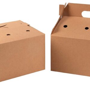 12.94" X 10.69" X 7.63" Catering Kraft, 1 Piece, "The Big Barn" Box