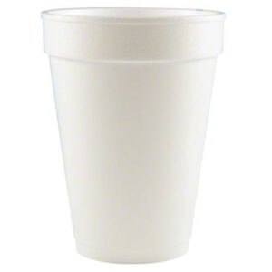14C18ICE Cup Foam 14 oz White ICE Print Design