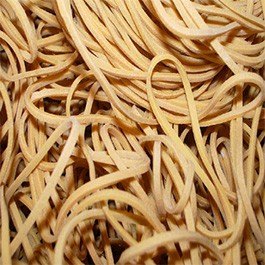 Red 3.5"x 1/8" approx 520/bag UOM - BAGS NOT CASE