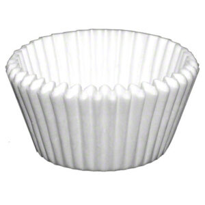 Baking Cup White 3-1/2"x 1-1/2"x 1"