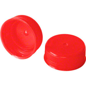 Snap On Screw Off Cap for CKS Plastic Jug Red Fits 1/2Gal & Gal