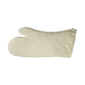 17" Oven Mitt 600 Degree Terry Cloth w/ Silicone Lining
