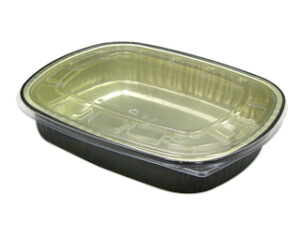 Single Serve Black/Gold w/Dome Classic Carry-Out