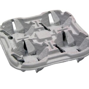 4-plus cup carrier 8-46oz Fiber Blend