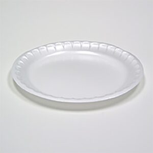 10.25" Foam Dinner Plate Non-Laminated