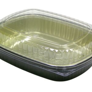 Small Black / Gold Base w/Dome Classic Carry-Out