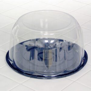 10.25" Black Cake Base w/ 5.25" RoseDome Fits 8-9" Cake