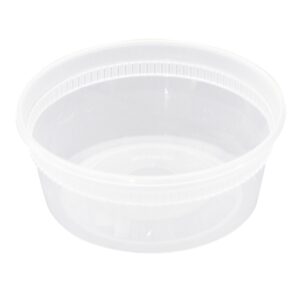 8oz Clear Deli Container w/Lid