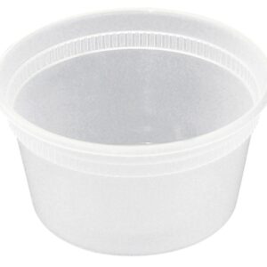 12oz Clear Container w/Lid
