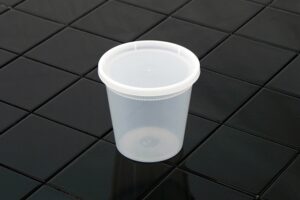24oz Clear Container w/Lid