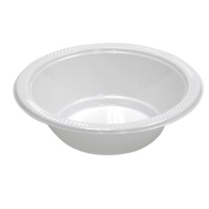 Plastic Bowl 5 oz, White