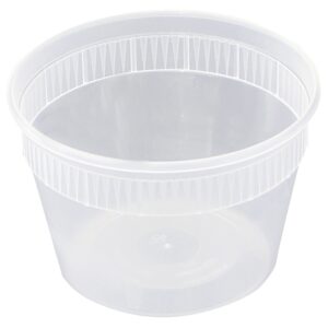 16oz Clear Deli Container w/Lid