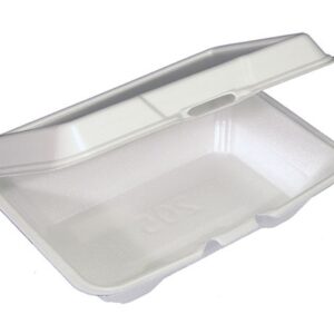 9.25X6.5X2.75 Foam Hinged Container