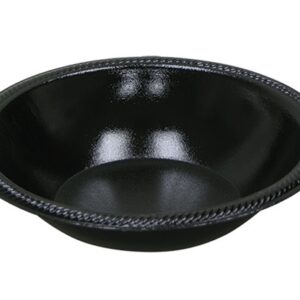 BOWL 4-5oz Black Laminated FOAM
