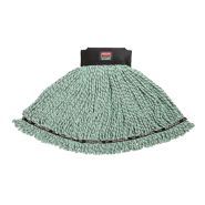 Maximizer Microfiber Medium Wet Mop Green, Universal Headband