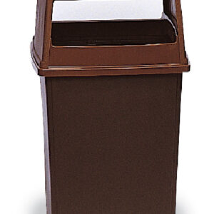 Glutton Waste Container Brown, 56 Gallon / 212 Liter