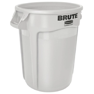 Brute Vented Container White 32 Gallon / 121.1 Liter