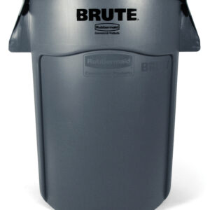 Brute Vented Container Gray 44 Gallon / 166.6 Liter