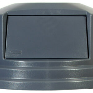 Brute Dome Top Container Lid Gray, 55 Gallon / 208.2 Liter