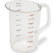 Bouncer Measuring Cup Clear, 4 Quart / 3.8 Liter