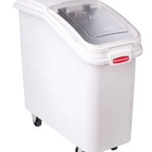 ProSave Ingredient Bin White, 400 Cup, w/ 32 oz. Scoop