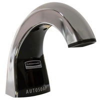 OneShot Lotion Dispenser Polished Chrome / Black