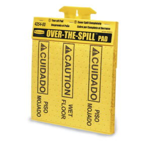 Over The Spill Pads Tablet Yellow, 25 Pads, 16" X 12.6"