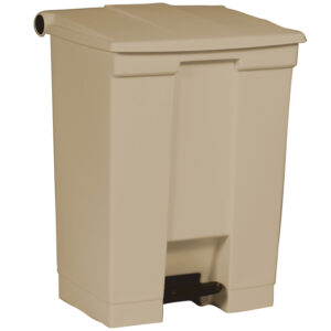 Step-On Container Beige, 18 Gallon / 68.1 Liter
