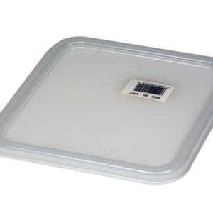 Space Saving Storage Container Lid White, 2-8 Quart Square