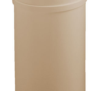 Marshal Classic Round Container Beige, 25 Gallon / 94.6 Liter