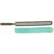 HYGEN Quick-Connect Flexi-Wand Black, w/ Microfiber Dusting Sleeve