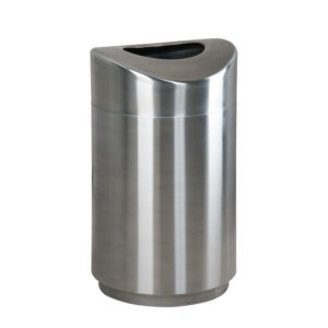 Eclipse Open Top Waste Container Stainless Steel, 29 Gallon / 109.8L