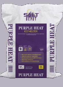 Purple Heat Ice Melter 50 LB Bag