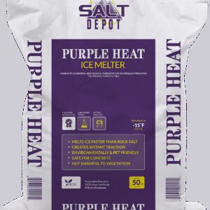 Purple Heat Ice Melter 50 LB Bag