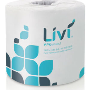 Livi VPG Select Bath Tissue White 2-Ply 4.45" X 4" 420 Sheets
