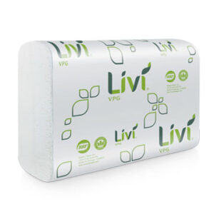 Livi VPG Multifold Towel White 1-Ply 9.1"X9.5" 250 Sheets