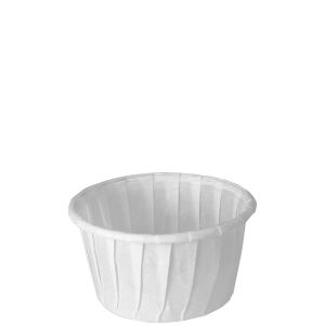 Paper Souffle Cup White 1.25 oz