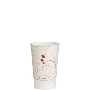 Cup Paper Double Poly 16 oz Symphony