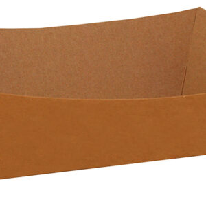 Eco #300 Paperboard Food Tray Kraft 3 lb. Capacity